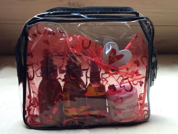 Valentine's day gift toiletry bag