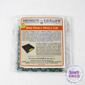 Base anti-onde et vitaliseur Shungite